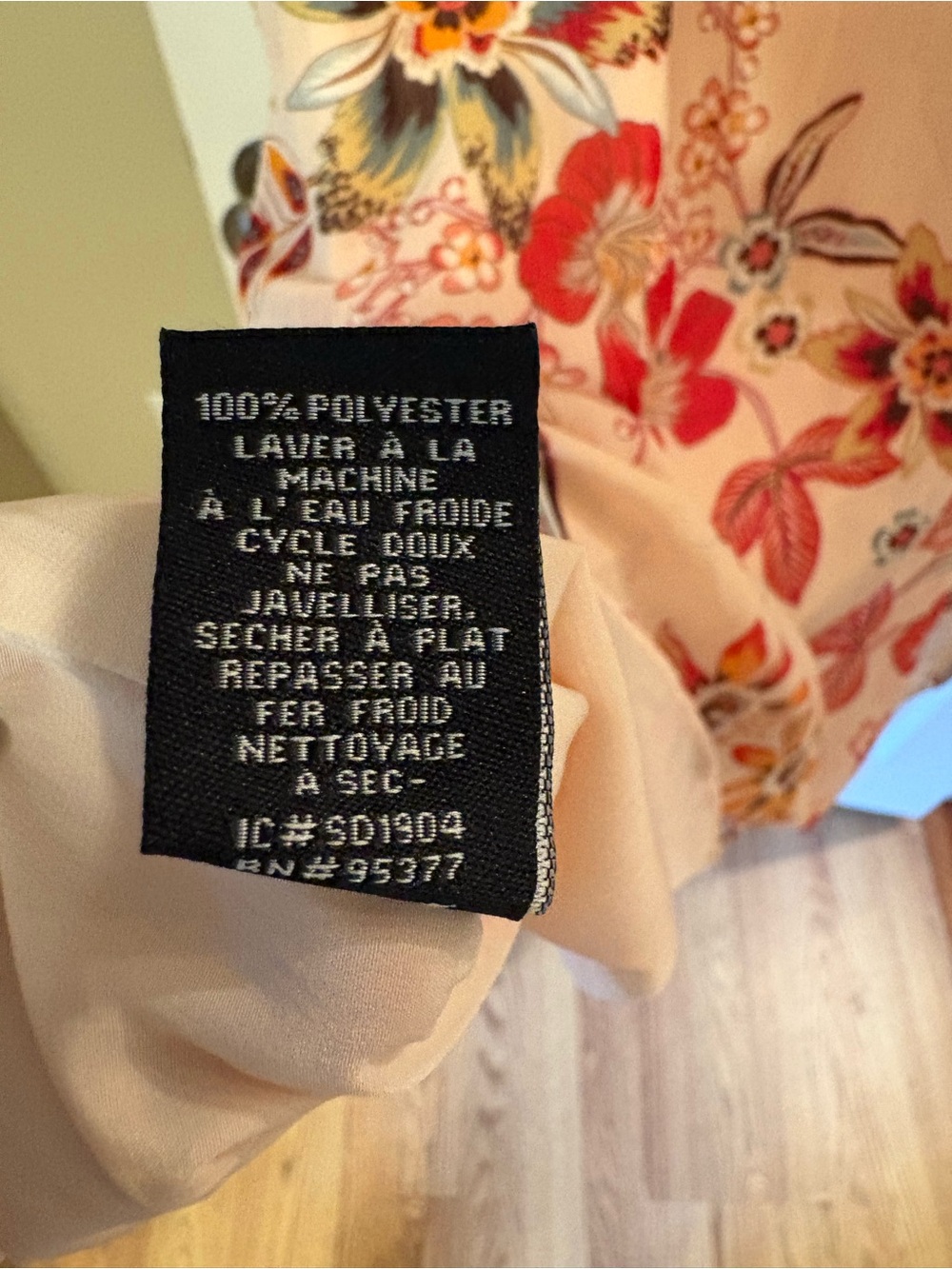 Sanctuary Floral Wrap Midi Dress NWT Beige Boho Ruffle Sleeve Tie Waist Summer - Picture 7 of 7
